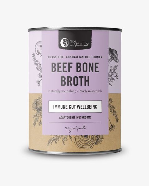 Picture of Bone Broth Beef Nutra Organics Adaptogenic Mushroom 125g