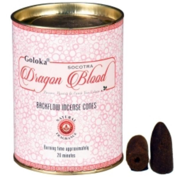 Picture of INCENSE CONES GOLOKA Dragon Blood x24