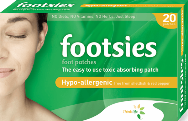 Picture of FOOTSIES Hypo-Allergenic Patches x20